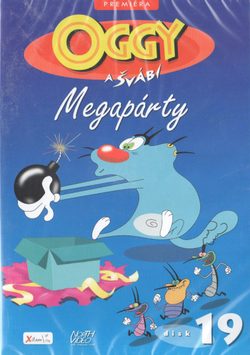 DVD Oggy a švábi 19 - Megapárty