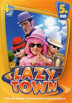 DVD Lazy Town 1. série 5. disk (Slim box)