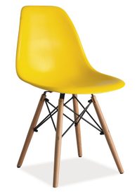 Jídelní židle ENZO žlutá