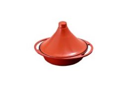 Litinový hrnec tajine 27cm - červený