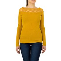 Dámský svetr žlutý