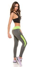 Barevné fitness leginy