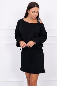 Černé volnočasové šaty
