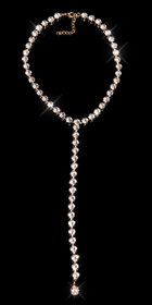 Štrásový dámský náhrdelník