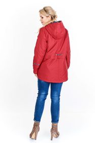 Dámská bunda parka Plus size