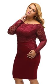 Spoločenské šaty plus size