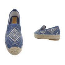 Modré espadrilky