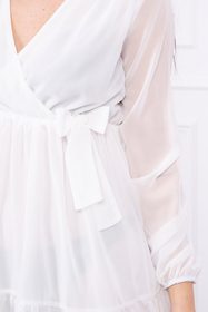 Elegantní mini šaty z šifónu