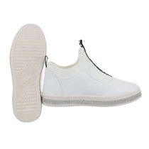 Biele dámske sneakers
