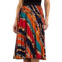 Farebná plisovaná sukňa