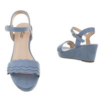 Modré sandály