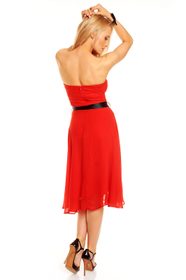 Červené elegantní šaty