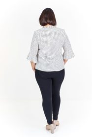 Dámska elegantná blúzka plus size