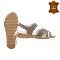 Dámske kožené sandále