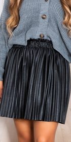 Plisovaná mini sukně