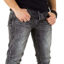 Pánske šedé džínsy