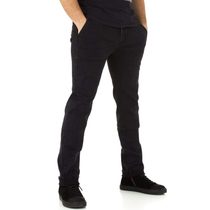 Čierne džínsové nohavice