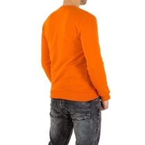 Oranžový pánský svetr