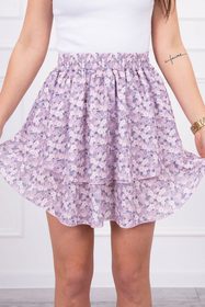 Volánková mini sukně