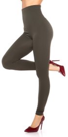 Thermo khaki leginy