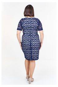 Dámske spoločenské šaty plus size