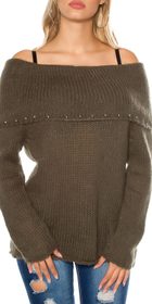Mohérový dámsky sveter