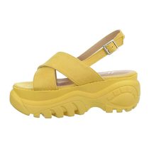 Žluté sandály