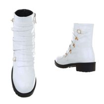 Bílé kotníkové boty