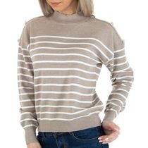 Dámský proužkovaný svetr