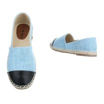 Modré espadrilky