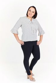 Dámska elegantná blúzka plus size