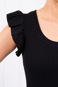 Černé letní mini šaty
