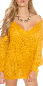 Pletený dámský pulovr