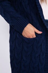 Dámsky sveter s kapucňou