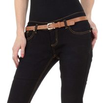Dámské džíny s páskem
