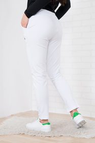 Dámské bílé kalhoty