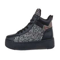 Glitrové sneakers