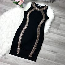 Čierne mini šaty