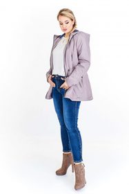 Dámská parka plus size