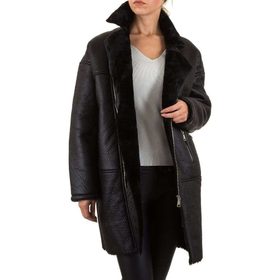 Koženkový kabát dámský
