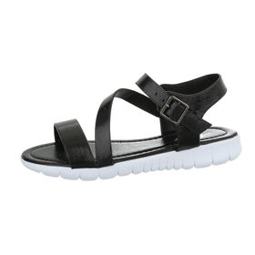 Dámské letní sandálky černé