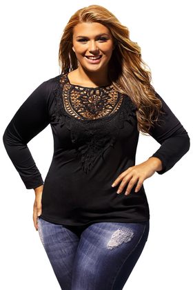 Dámské tričko plus size