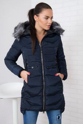 Zimní dámská bunda s kapucí