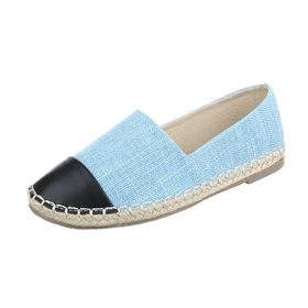 Modré espadrilky