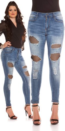 Dámské džíny pro plnoštíhlé