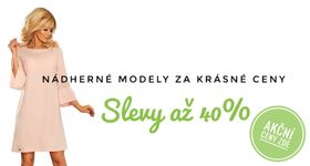 Slevy až 40% - Nádherné modely za krásné ceny