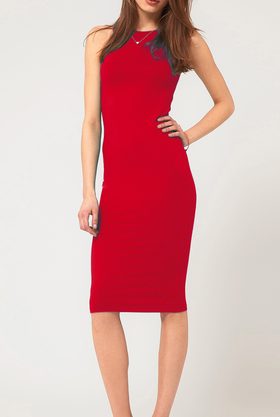 Dámské červené šaty