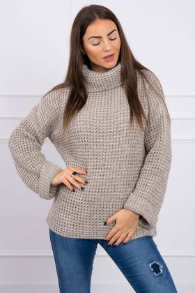 Dámsky sveter s rolákom