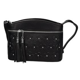 Čierna crossbody kabelka