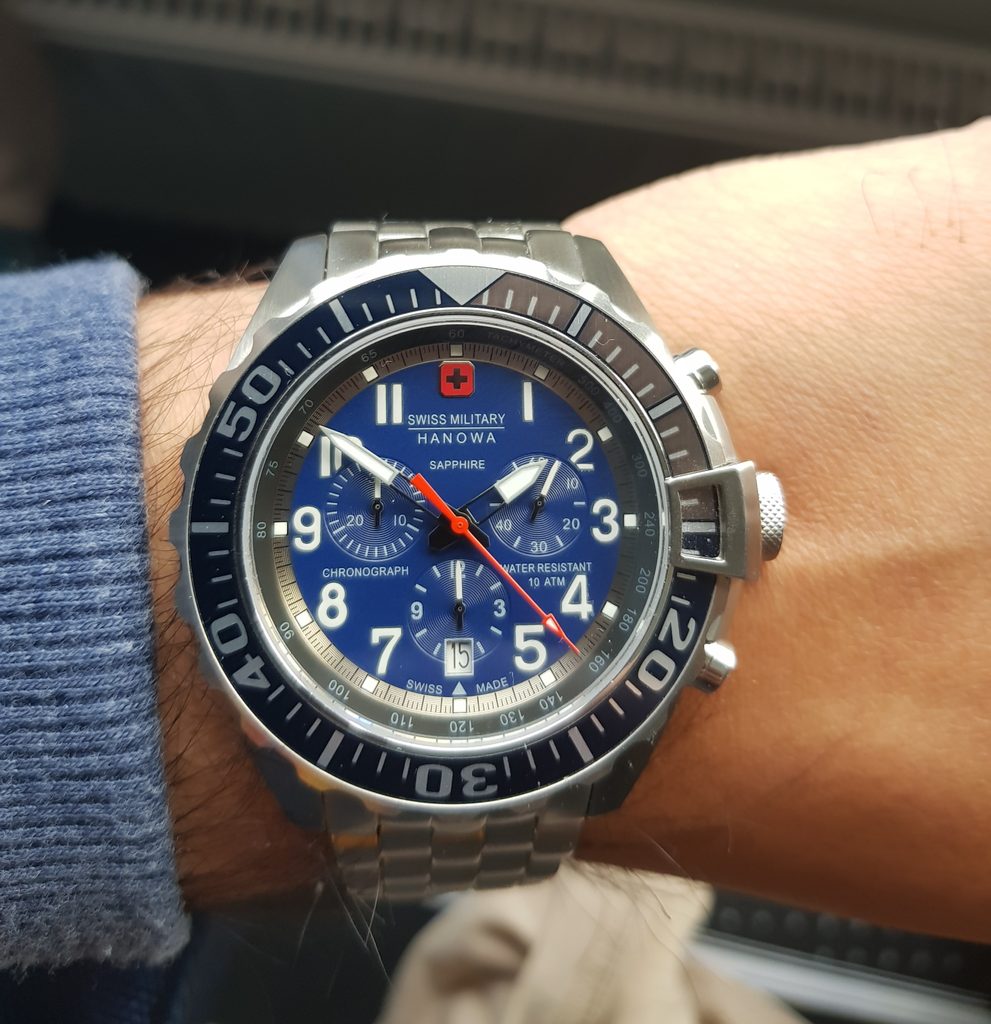 swiss military touchdown